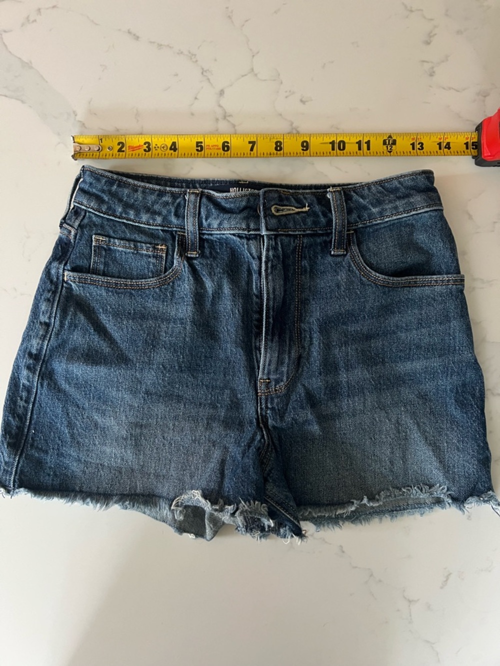 Hollister ultra high rise mom short